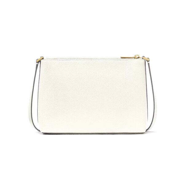 New Kate Spade Leila Crossbody Pebble Leather Meringue - Picture 2 of 5